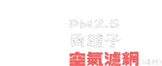 PM2.5負離子空氣濾網(4片)