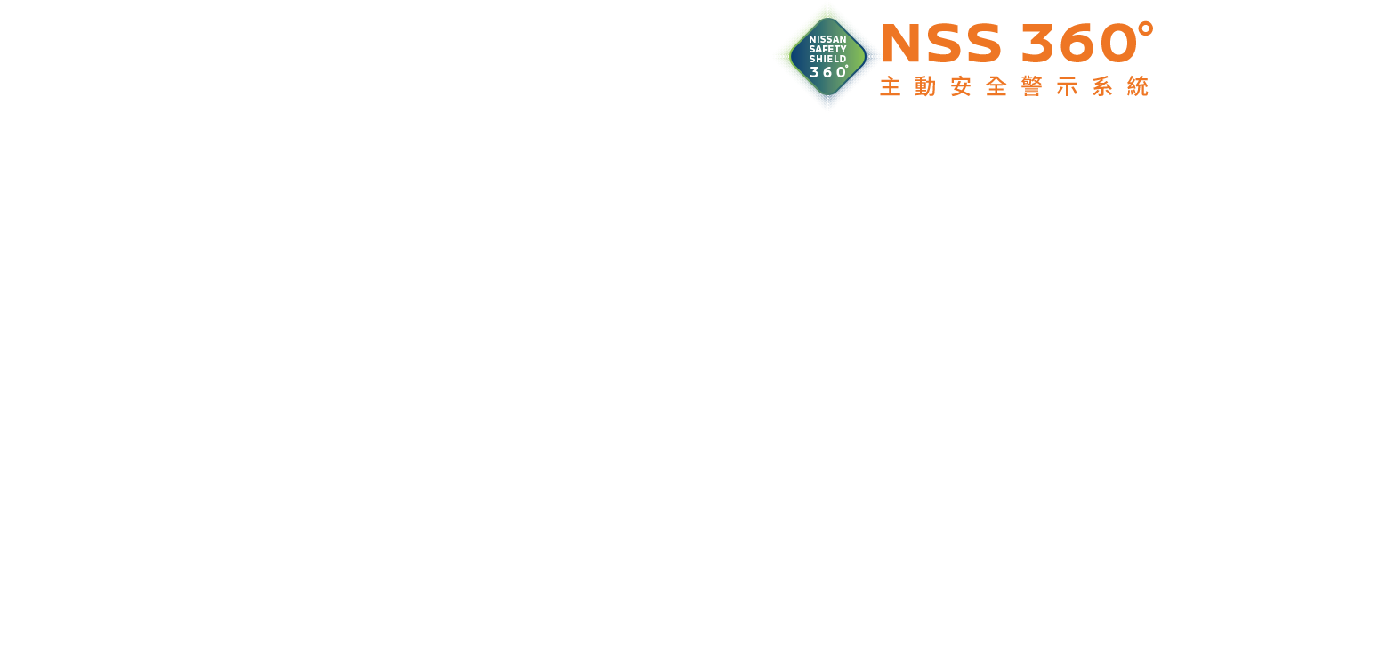TIIDA NSS 360° 智能安全科技 共7大主動警示系統 高規格防護