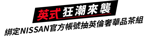 英式狂潮來襲 會員抽獎資料